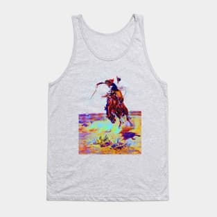 Charles russsel a bad hoss 1904 Tank Top